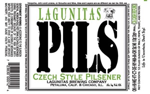 The Lagunitas Brewing Company Pils December 2015