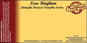 Midnight Harvest Pumpkin Porter November 2015