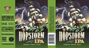 Bj's Hopstorm India Pale Ale October 2015