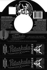 Stone Pataskala Red X IPA November 2015