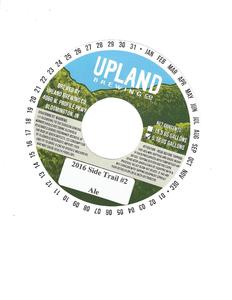 Upland Brewing Company 2016 Side Trail #2