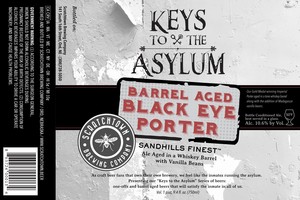Keys To The Asylum Barrel Aged Black Eye Imperial Porter