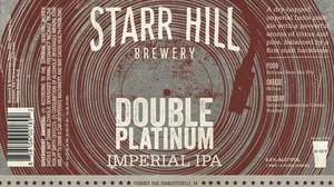 Starr Hill Double Platinum November 2015