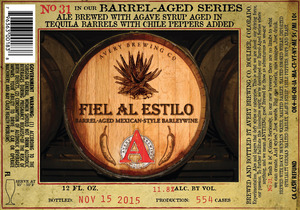 Avery Brewing Co. Fiel Al Estilo November 2015