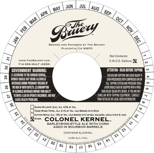 The Bruery Colonel Kernel