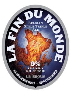 Unibroue La Fin Du Monde October 2015