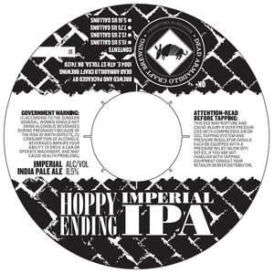 Dead Armadillo Craft Brewing Hoppy Ending Imperial IPA