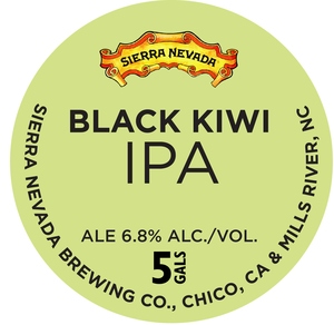 Sierra Nevada Black Kiwi IPA November 2015