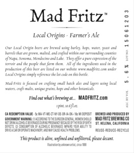Mad Fritz Local Origins - Farmer's