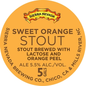 Sierra Nevada Sweet Orange Stout