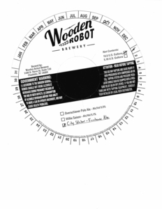 Wooden Robot Brewery City Slicker Farmhouse Ale