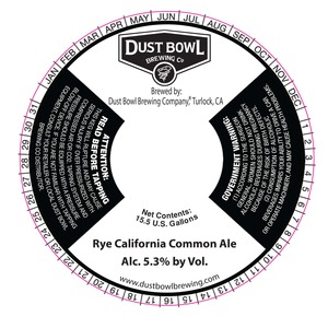 Rye California Common Ale November 2015
