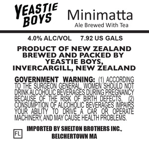 Yeastie Boys Minimatta