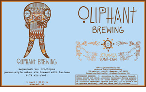 Oliphant Brewing Megashark Vs. Croctopus