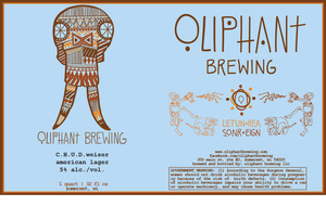 Oliphant Brewing C.h.u.d.weiser