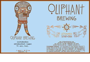 Oliphant Brewing Occtoberboi