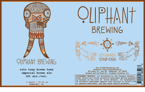 Oliphant Brewing Rolo Tony Brown Town
