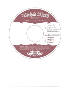 Wicked Weed Brewing Cherry Go Lightly
