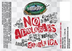 Blue Point Brewing Company No Apologies