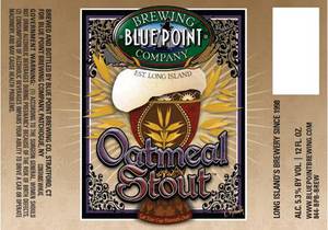 Blue Point Brewing Company Oatmeal Stout November 2015