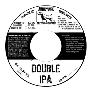 Junkyard Brewing Company Double IPA