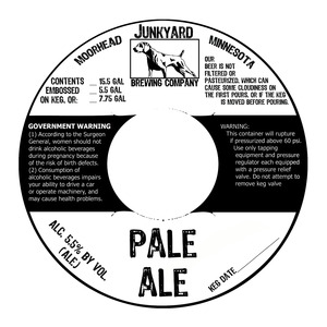Junkyard Brewing Company Pale Ale