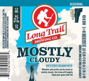 Long Trail Brewing Company Mostly Cloudy November 2015