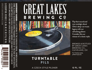 The Great Lakes Brewing Co. Turntable