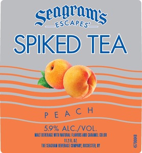 Seagram's Escapes Spiked Tea Peach