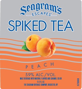 Seagram's Escapes Spiked Tea Peach November 2015