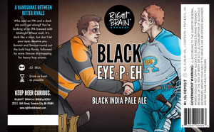 Right Brain Brewery Black Eye P Eh