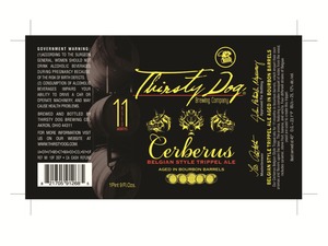 Thirsty Dog Brewing Co Cerberus December 2015