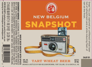 New Belgium Brewing Snapshot December 2015