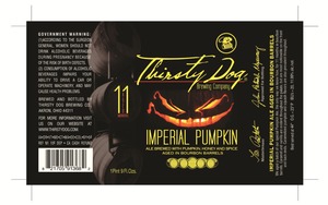 Thirsty Dog Brewing Co Imperial Pumpkin Ale December 2015