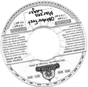 Oktoberfest MÄrzen Lager November 2015