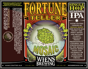 Wiens Brewing Company Fortune Teller Mosaic December 2015