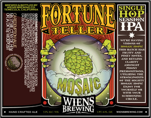 Wiens Brewing Company Fortune Teller Mosaic