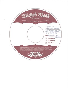 Wicked Weed Brewing Hiver Joie