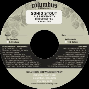 Sohio Stout November 2015