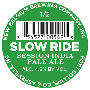 New Belgium Brewing Company, Inc. Slow Ride November 2015