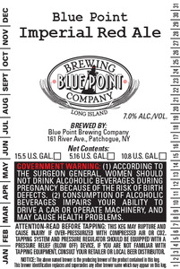 Blue Point Brewing Company Imperial Red