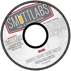 Smuttlabs Smoked Cherry Short Weisse November 2015