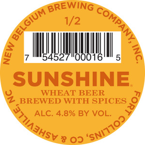 New Belgium Brewing Company, Inc. Sunshine
