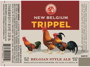 New Belgium Brewing Trippel November 2015
