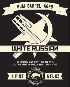 Aardwolf Brewing Company Rum Barrel Aged White Russian November 2015