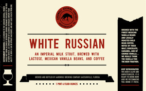 Aardwolf Brewing Company White Russian November 2015