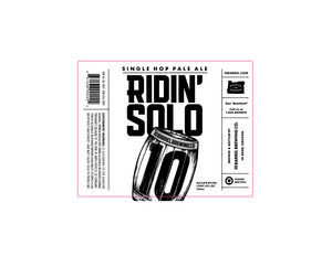 10 Barrel Brewing Co. Ridin'solo