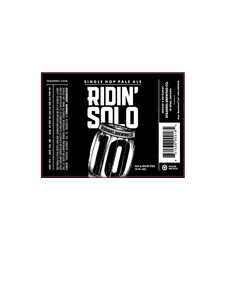 10 Barrel Brewing Co. Ridin'solo