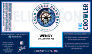 Cold Creek Brewery LLC Wendy