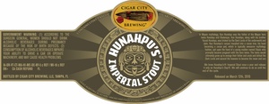 Cigar City Brewing Hunahpus